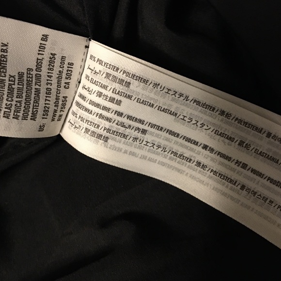 Abercrombie & Fitch Vegan Suede Color-block Dress - Picture 6 of 6